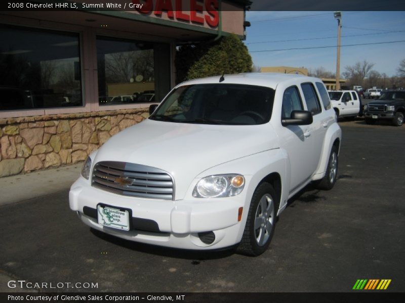 Summit White / Gray 2008 Chevrolet HHR LS