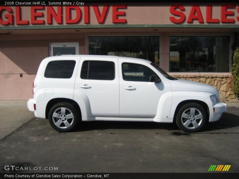 Summit White / Gray 2008 Chevrolet HHR LS
