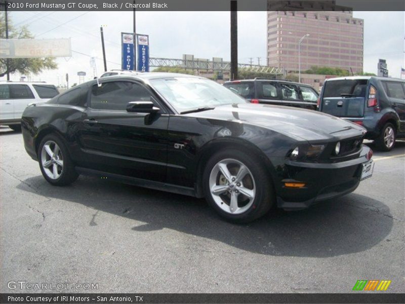 Black / Charcoal Black 2010 Ford Mustang GT Coupe