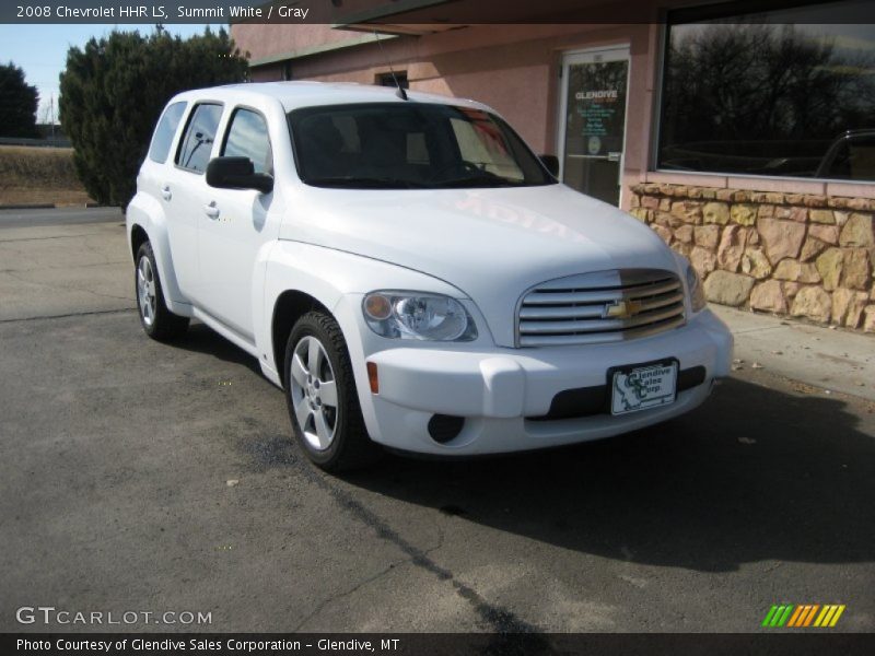 Summit White / Gray 2008 Chevrolet HHR LS