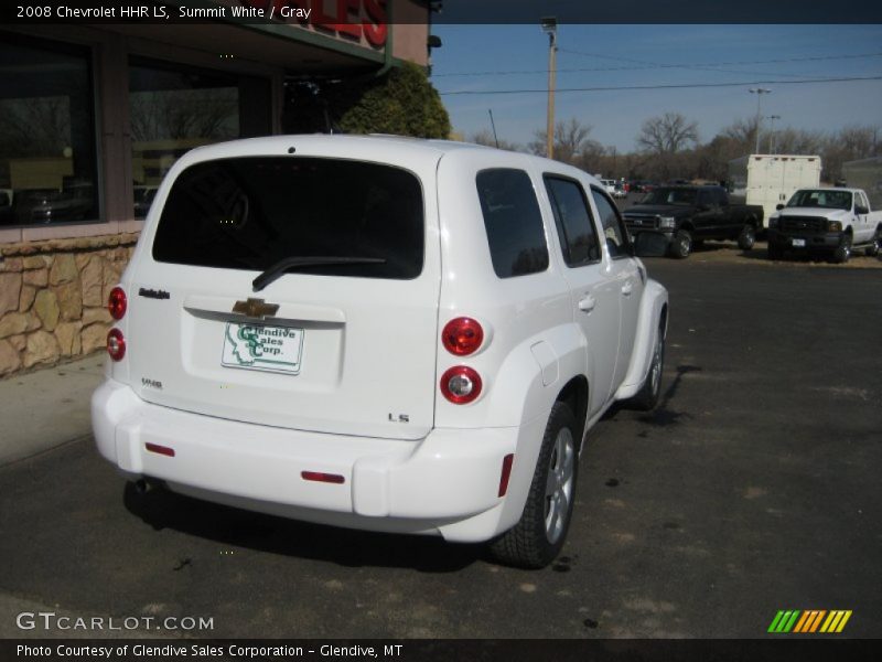 Summit White / Gray 2008 Chevrolet HHR LS