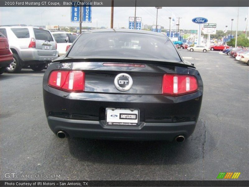 Black / Charcoal Black 2010 Ford Mustang GT Coupe