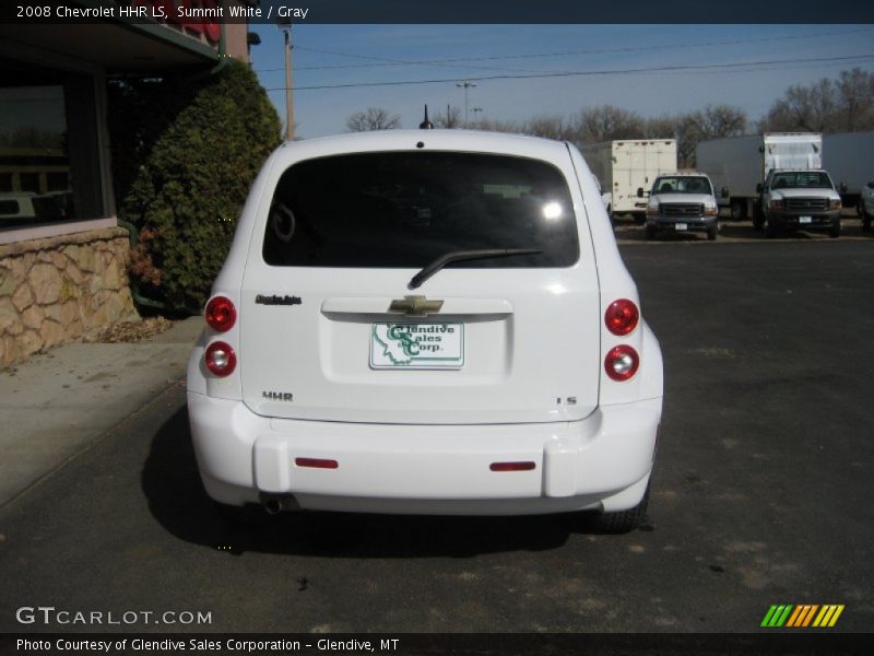 Summit White / Gray 2008 Chevrolet HHR LS