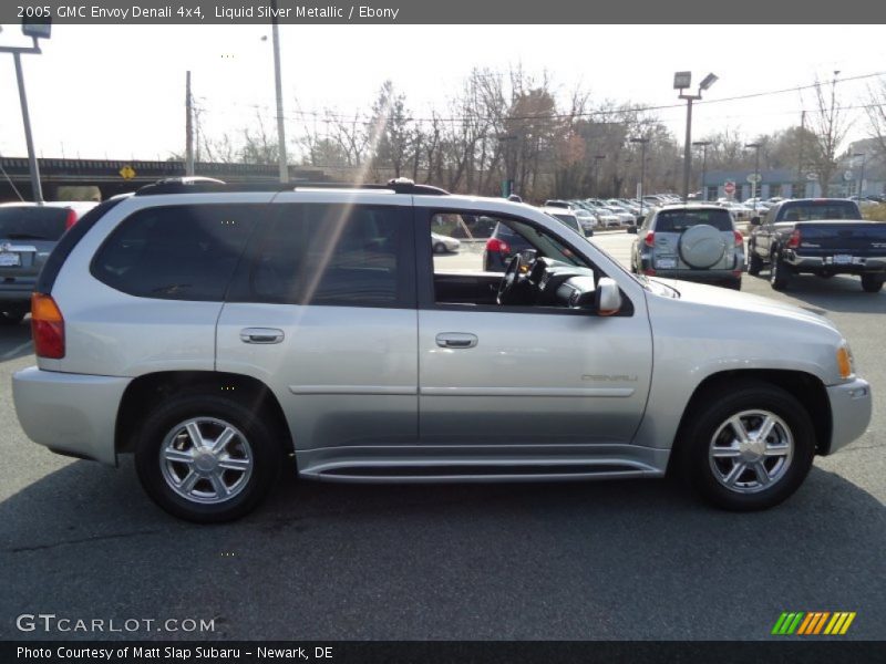 Liquid Silver Metallic / Ebony 2005 GMC Envoy Denali 4x4