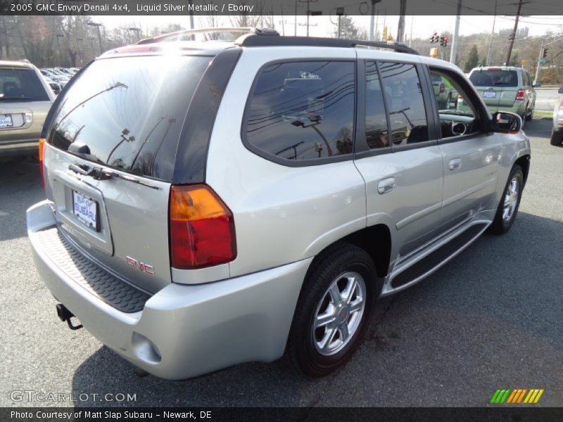 Liquid Silver Metallic / Ebony 2005 GMC Envoy Denali 4x4