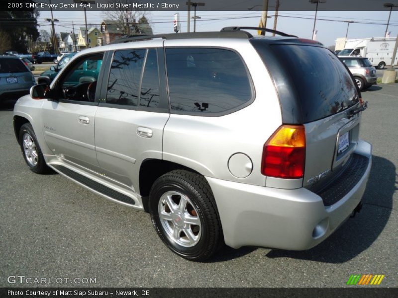 Liquid Silver Metallic / Ebony 2005 GMC Envoy Denali 4x4