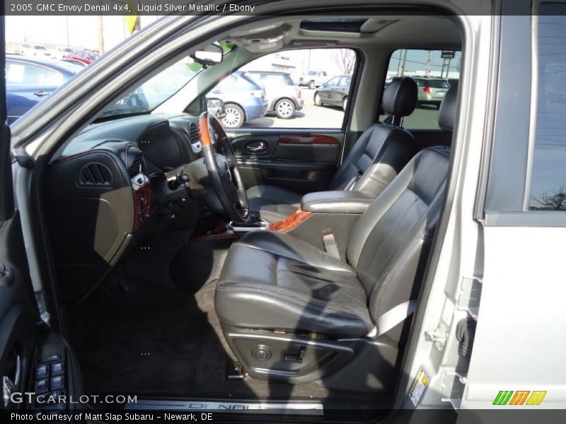 Liquid Silver Metallic / Ebony 2005 GMC Envoy Denali 4x4