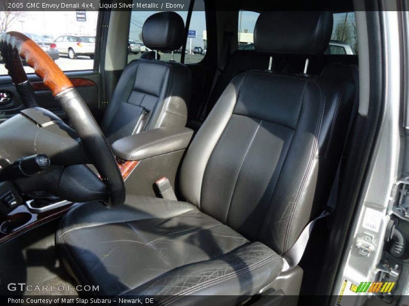 Liquid Silver Metallic / Ebony 2005 GMC Envoy Denali 4x4