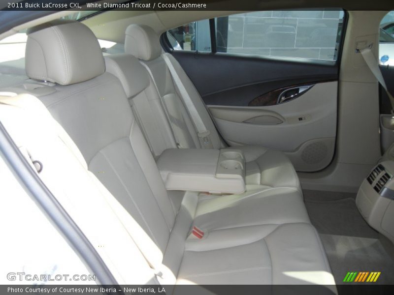 White Diamond Tricoat / Cocoa/Cashmere 2011 Buick LaCrosse CXL