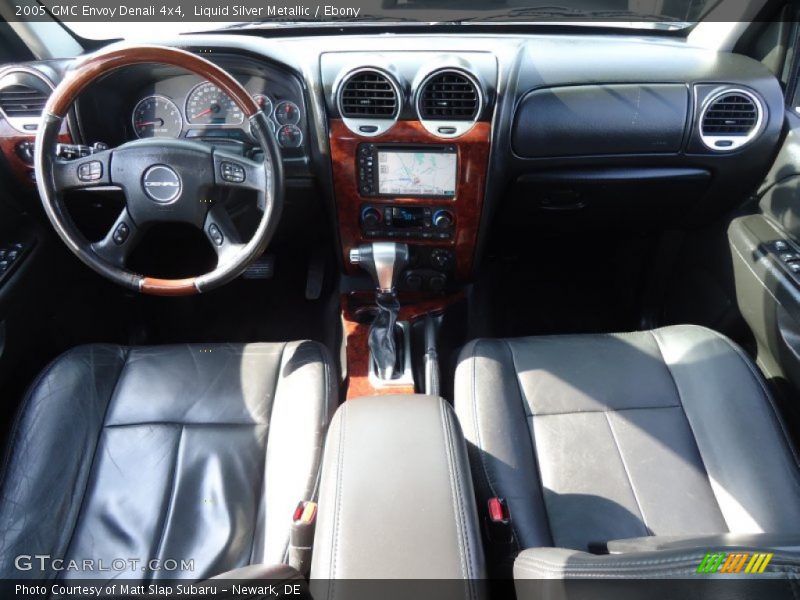 Liquid Silver Metallic / Ebony 2005 GMC Envoy Denali 4x4