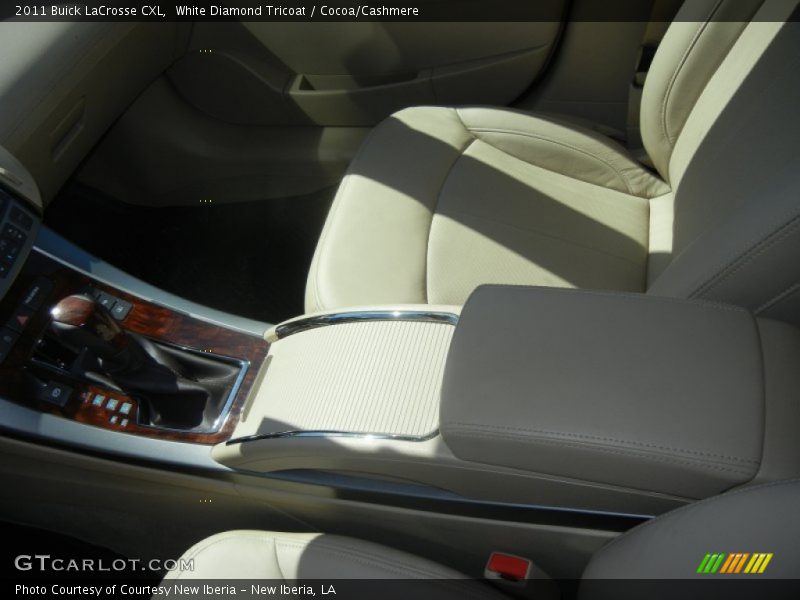 White Diamond Tricoat / Cocoa/Cashmere 2011 Buick LaCrosse CXL