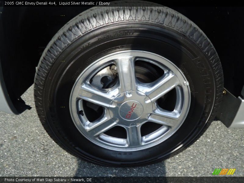 Liquid Silver Metallic / Ebony 2005 GMC Envoy Denali 4x4