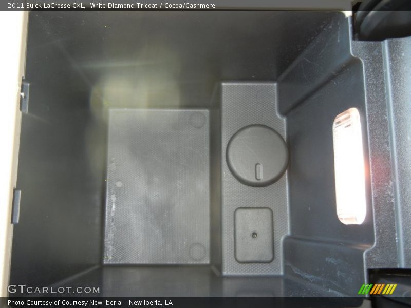 White Diamond Tricoat / Cocoa/Cashmere 2011 Buick LaCrosse CXL