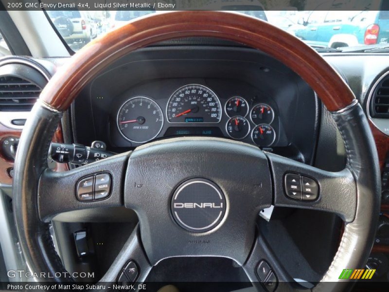 Liquid Silver Metallic / Ebony 2005 GMC Envoy Denali 4x4