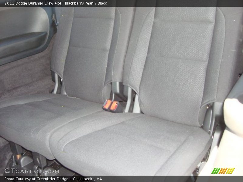 Blackberry Pearl / Black 2011 Dodge Durango Crew 4x4