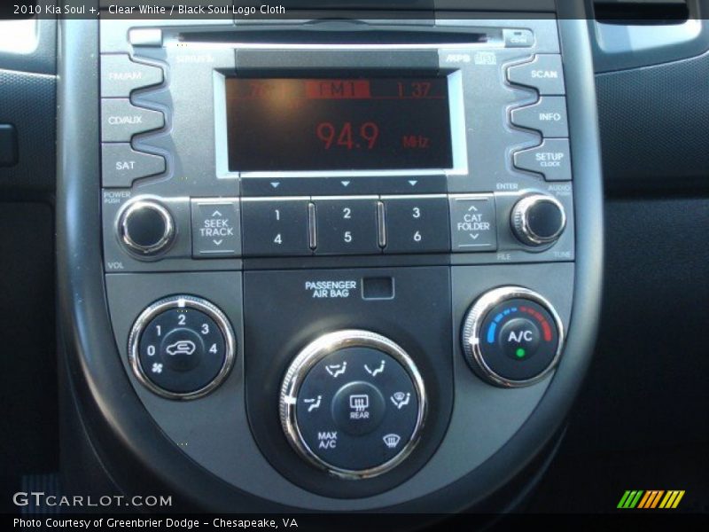 Controls of 2010 Soul +