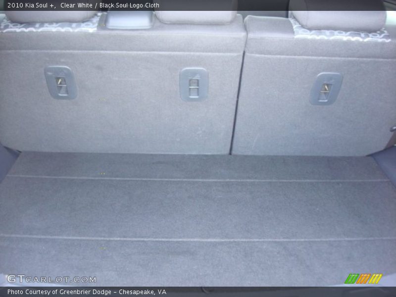 Clear White / Black Soul Logo Cloth 2010 Kia Soul +