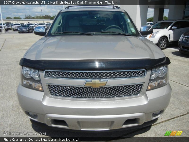 Silver Birch Metallic / Dark Titanium/Light Titanium 2007 Chevrolet Avalanche LTZ