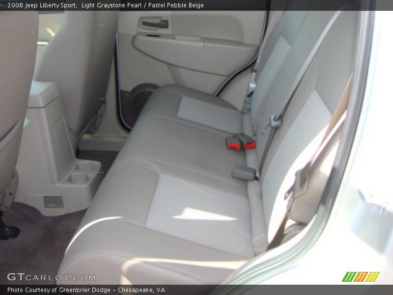 Light Graystone Pearl / Pastel Pebble Beige 2008 Jeep Liberty Sport