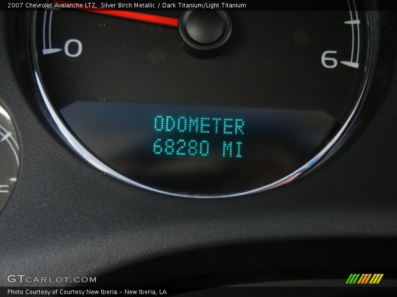 Silver Birch Metallic / Dark Titanium/Light Titanium 2007 Chevrolet Avalanche LTZ