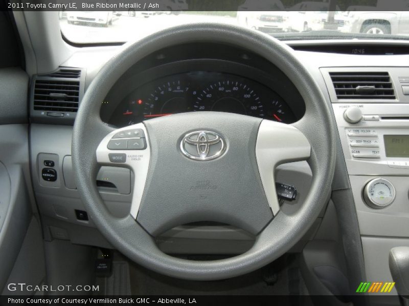 Blue Ribbon Metallic / Ash 2011 Toyota Camry LE