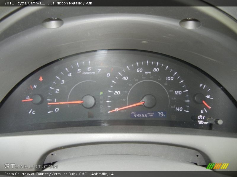 Blue Ribbon Metallic / Ash 2011 Toyota Camry LE