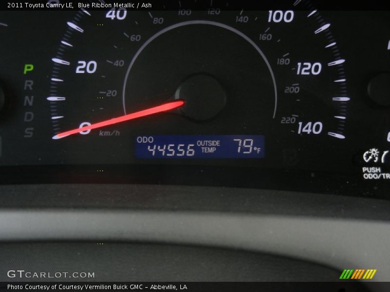 Blue Ribbon Metallic / Ash 2011 Toyota Camry LE