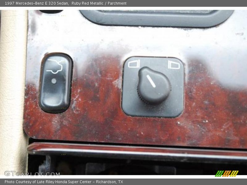 Ruby Red Metallic / Parchment 1997 Mercedes-Benz E 320 Sedan