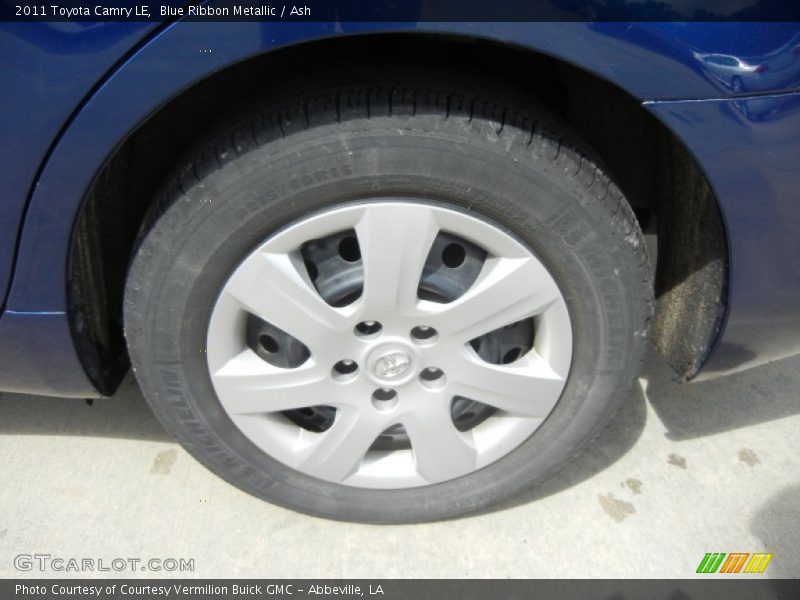 Blue Ribbon Metallic / Ash 2011 Toyota Camry LE