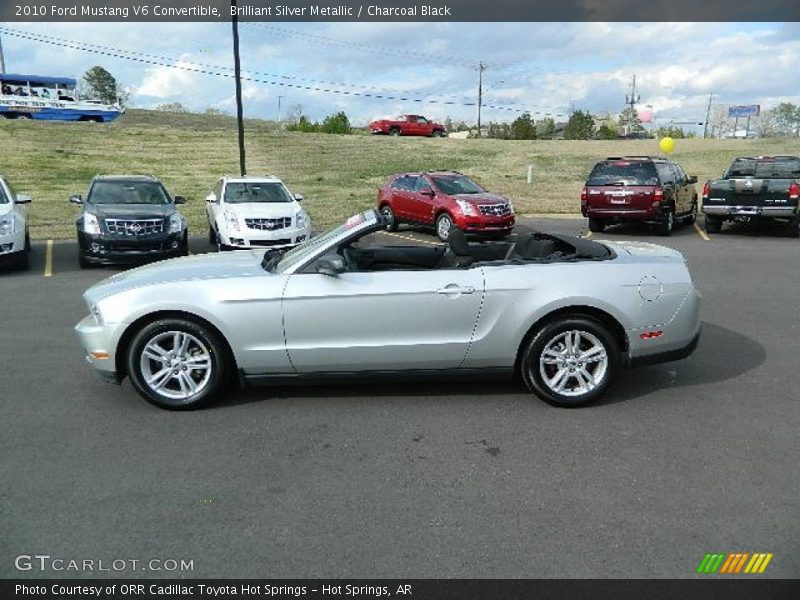  2010 Mustang V6 Convertible Brilliant Silver Metallic