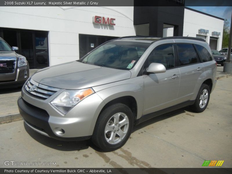 Majestic Silver Metallic / Grey 2008 Suzuki XL7 Luxury