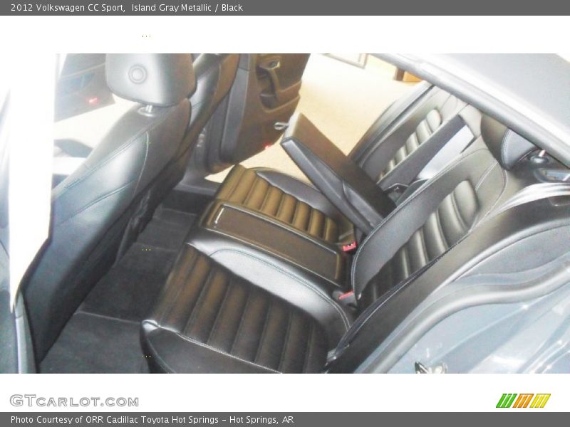 Island Gray Metallic / Black 2012 Volkswagen CC Sport