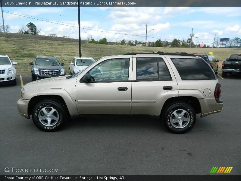 Sandstone Metallic / Light Cashmere/Ebony 2006 Chevrolet TrailBlazer LT