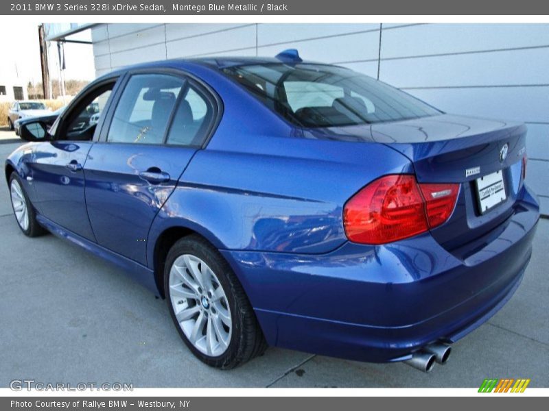 Montego Blue Metallic / Black 2011 BMW 3 Series 328i xDrive Sedan