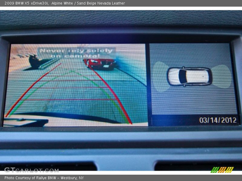 Alpine White / Sand Beige Nevada Leather 2009 BMW X5 xDrive30i