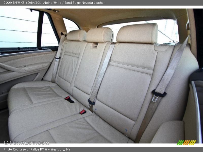 Alpine White / Sand Beige Nevada Leather 2009 BMW X5 xDrive30i