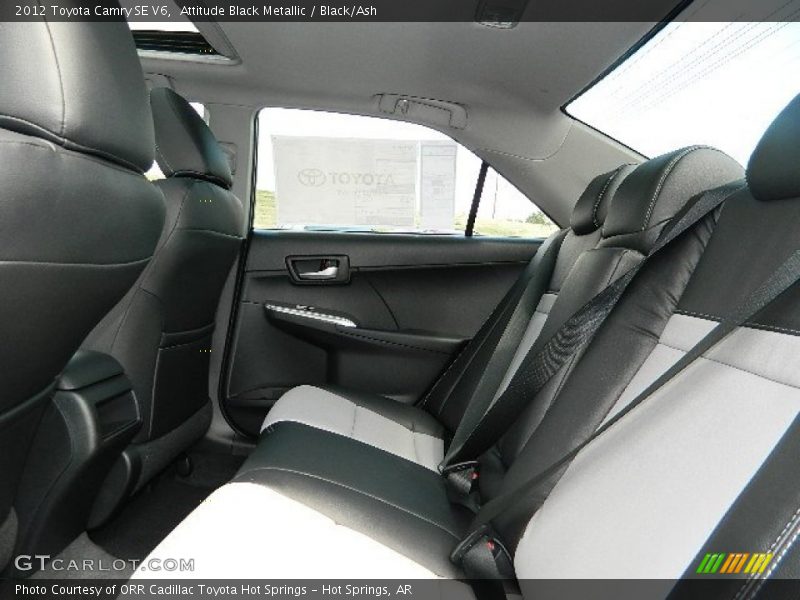 Attitude Black Metallic / Black/Ash 2012 Toyota Camry SE V6