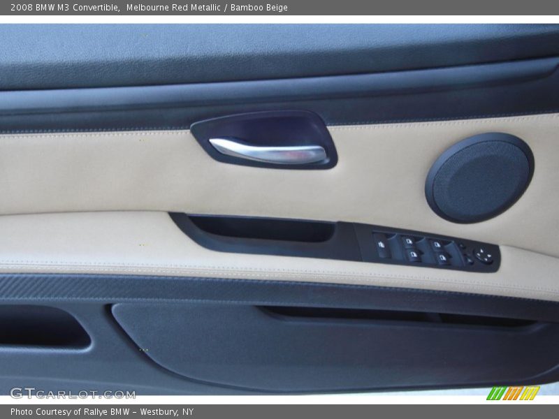 Melbourne Red Metallic / Bamboo Beige 2008 BMW M3 Convertible