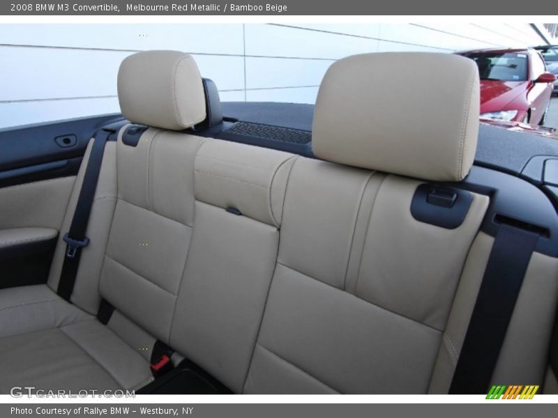 Melbourne Red Metallic / Bamboo Beige 2008 BMW M3 Convertible