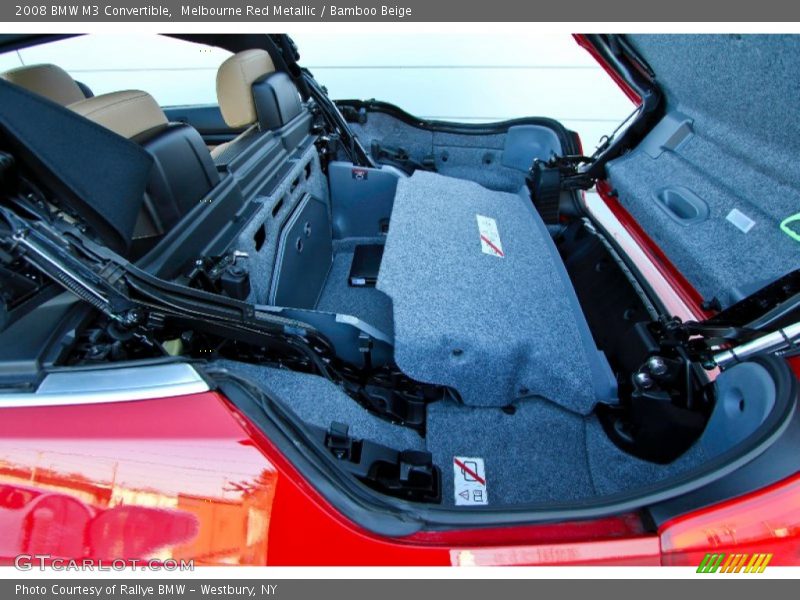 Melbourne Red Metallic / Bamboo Beige 2008 BMW M3 Convertible