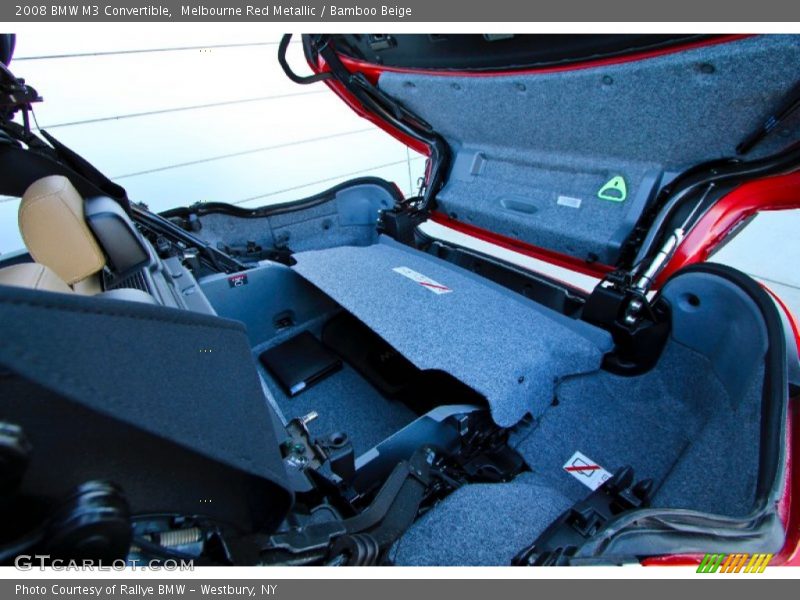 Melbourne Red Metallic / Bamboo Beige 2008 BMW M3 Convertible