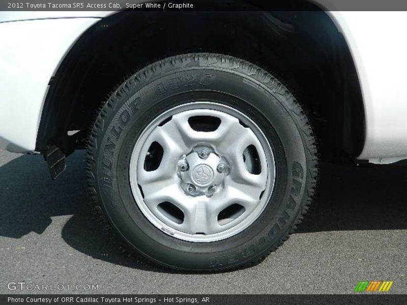 Super White / Graphite 2012 Toyota Tacoma SR5 Access Cab