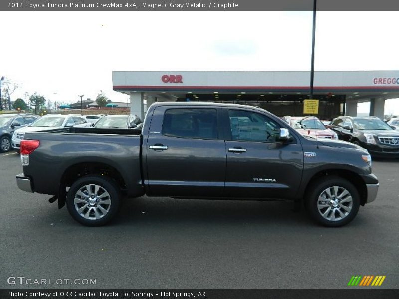 Magnetic Gray Metallic / Graphite 2012 Toyota Tundra Platinum CrewMax 4x4