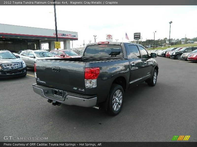 Magnetic Gray Metallic / Graphite 2012 Toyota Tundra Platinum CrewMax 4x4
