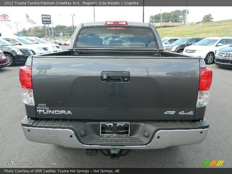 Magnetic Gray Metallic / Graphite 2012 Toyota Tundra Platinum CrewMax 4x4