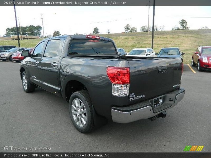 Magnetic Gray Metallic / Graphite 2012 Toyota Tundra Platinum CrewMax 4x4