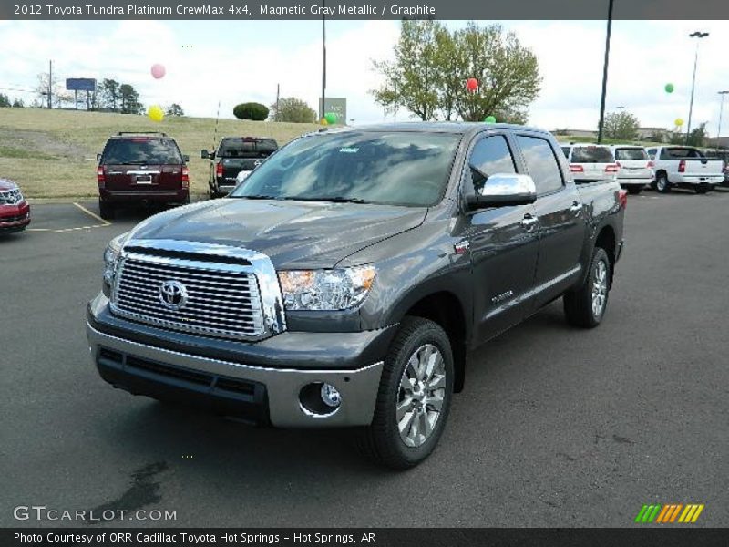 Magnetic Gray Metallic / Graphite 2012 Toyota Tundra Platinum CrewMax 4x4