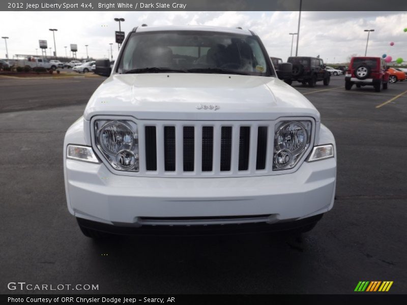 Bright White / Dark Slate Gray 2012 Jeep Liberty Sport 4x4