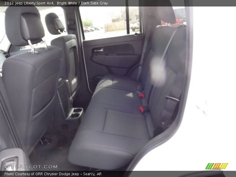 Bright White / Dark Slate Gray 2012 Jeep Liberty Sport 4x4