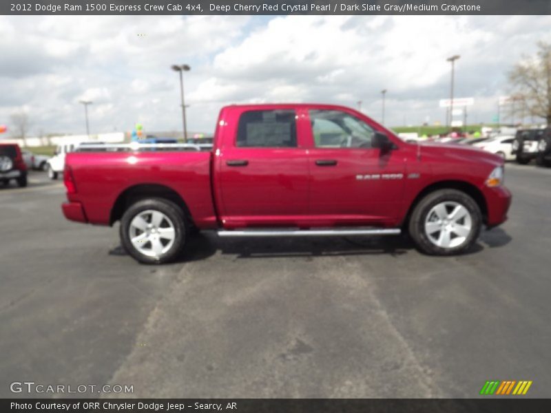 Deep Cherry Red Crystal Pearl / Dark Slate Gray/Medium Graystone 2012 Dodge Ram 1500 Express Crew Cab 4x4